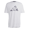 Polera Hombre Blanca Adidas Ib7921