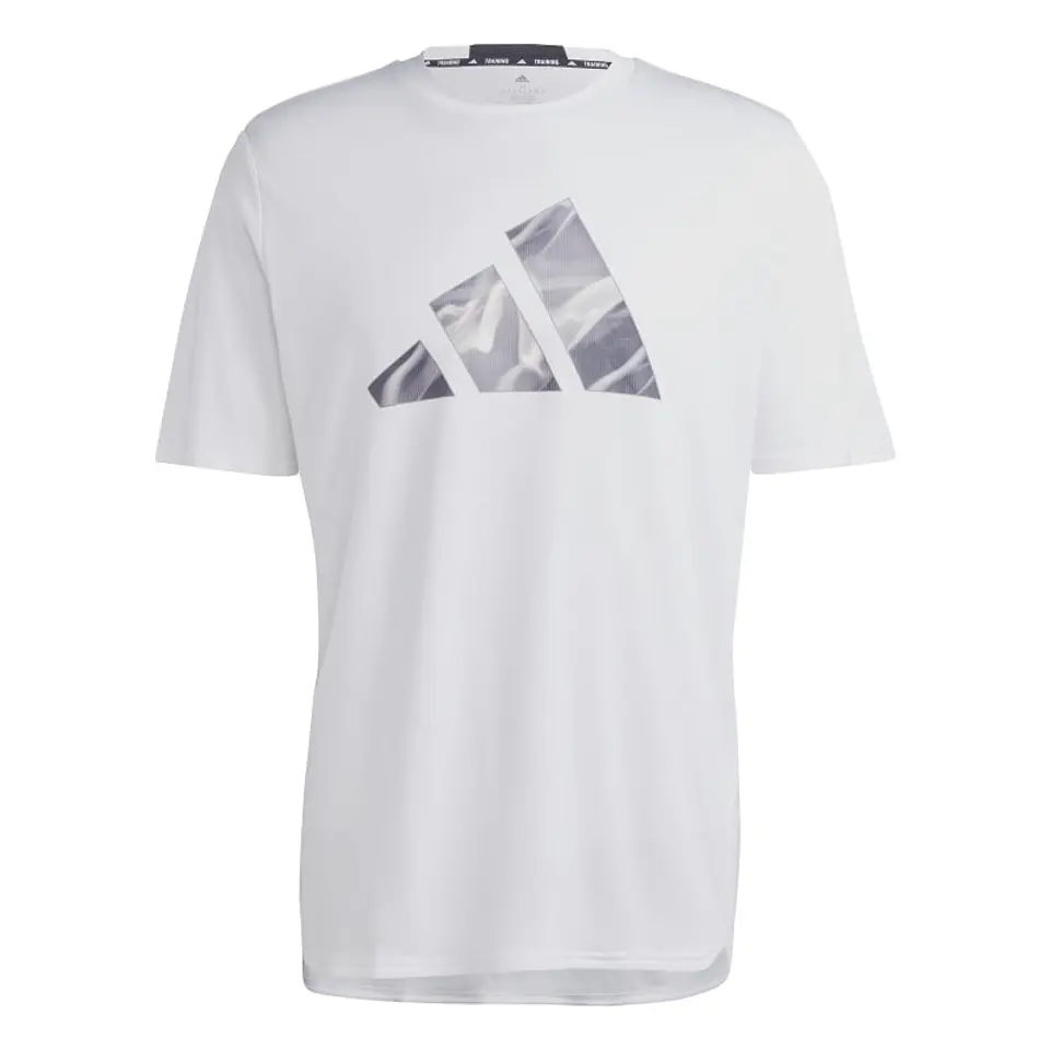 Polera Hombre Blanca Adidas Ib7921 6