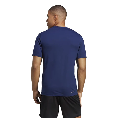 Polera Hombre Azul Adidas Ib8275