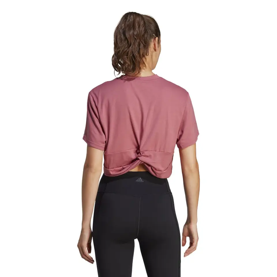Polera Mujer Rosada Adidas Ib8563 2