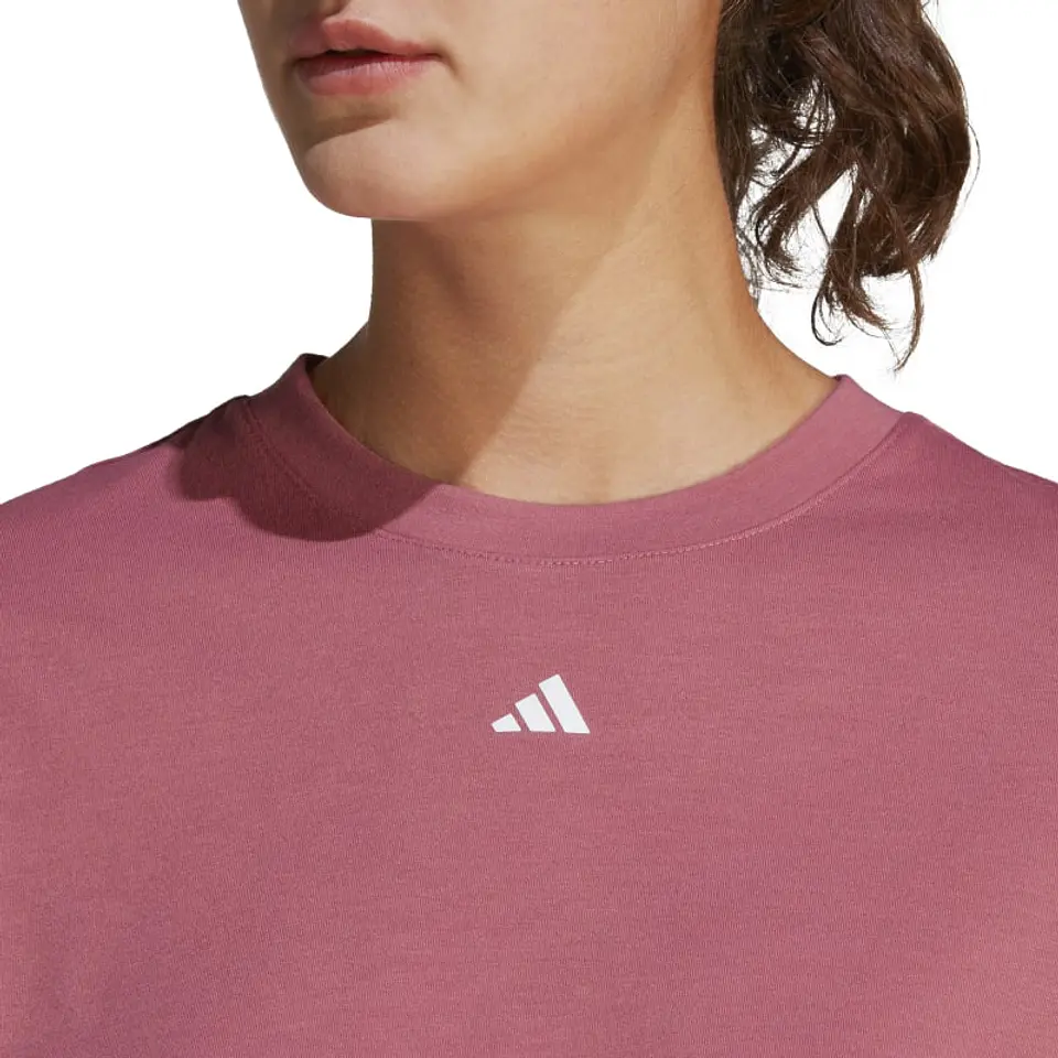Polera Mujer Rosada Adidas Ib8563 5