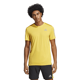 Polera Hombre Amarilla Adidas Ic7627