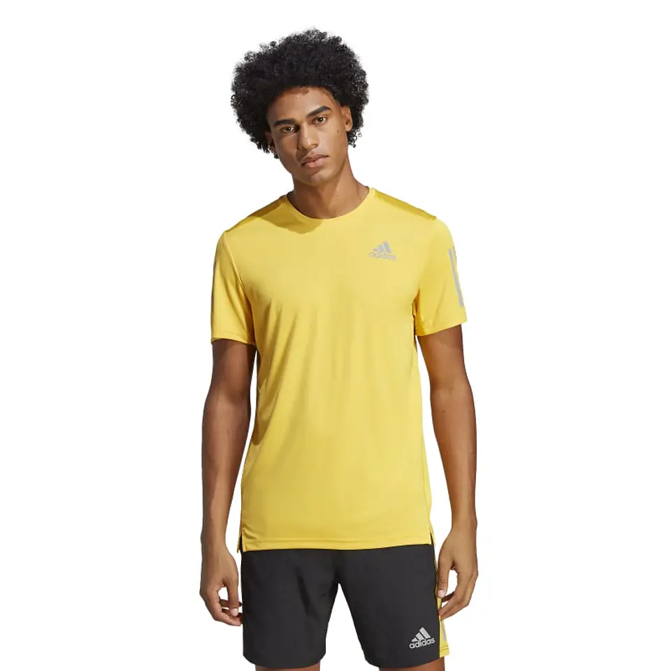 Polera Hombre Amarilla Adidas Ic7627 1