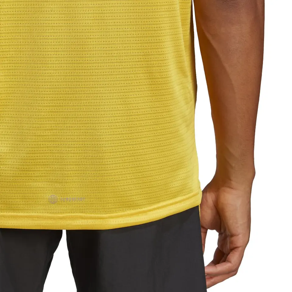 Polera Hombre Amarilla Adidas Ic7627 4