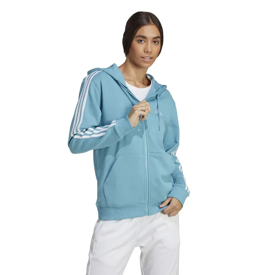 Polerón Mujer Celeste Adidas Ic9920 1