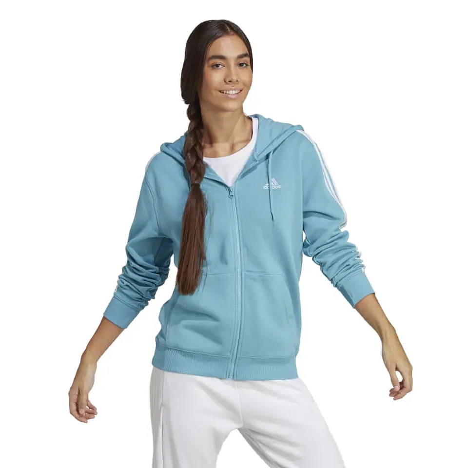 Polerón Mujer Celeste Adidas Ic9920 3