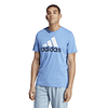 Polera Hombre Azul Adidas Ic9360