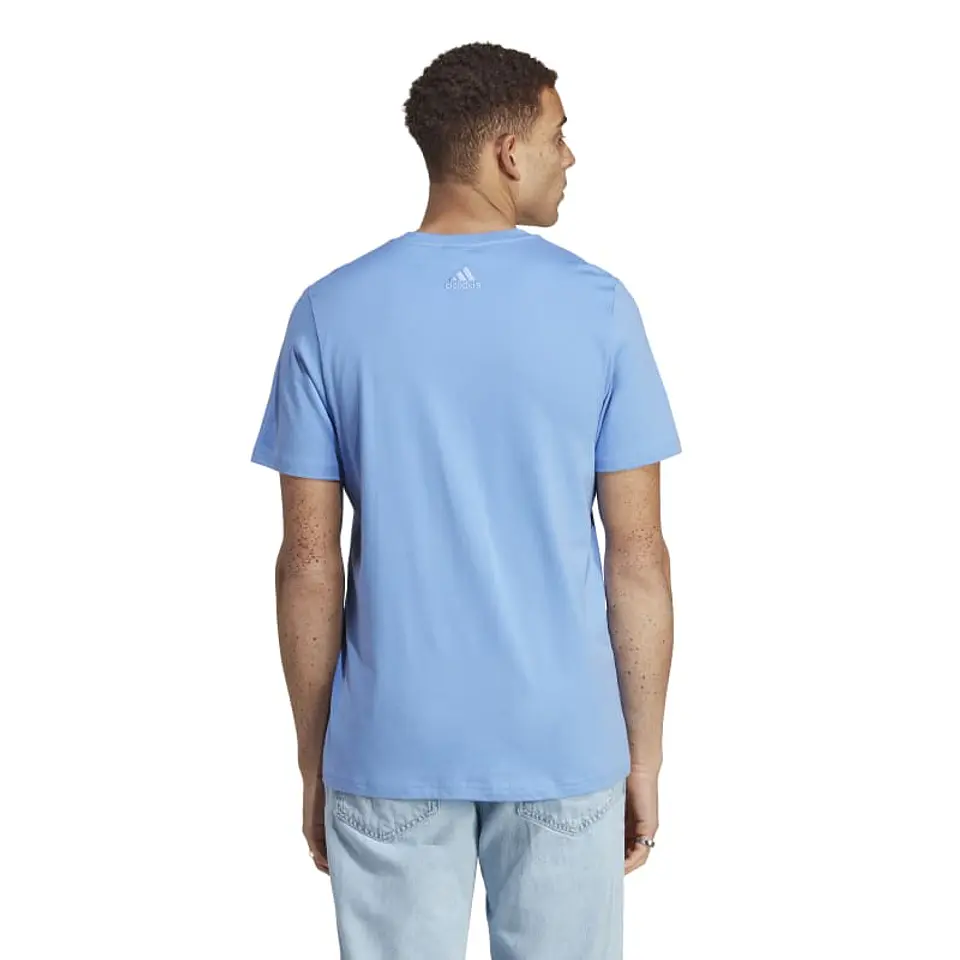 Polera Hombre Azul Adidas Ic9360 2