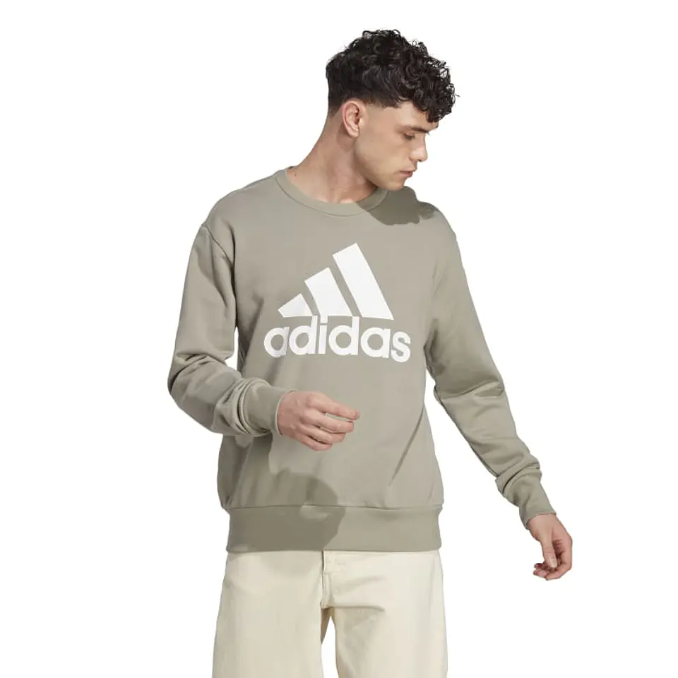 Polerón Hombre Verde Adidas Ic9328 1