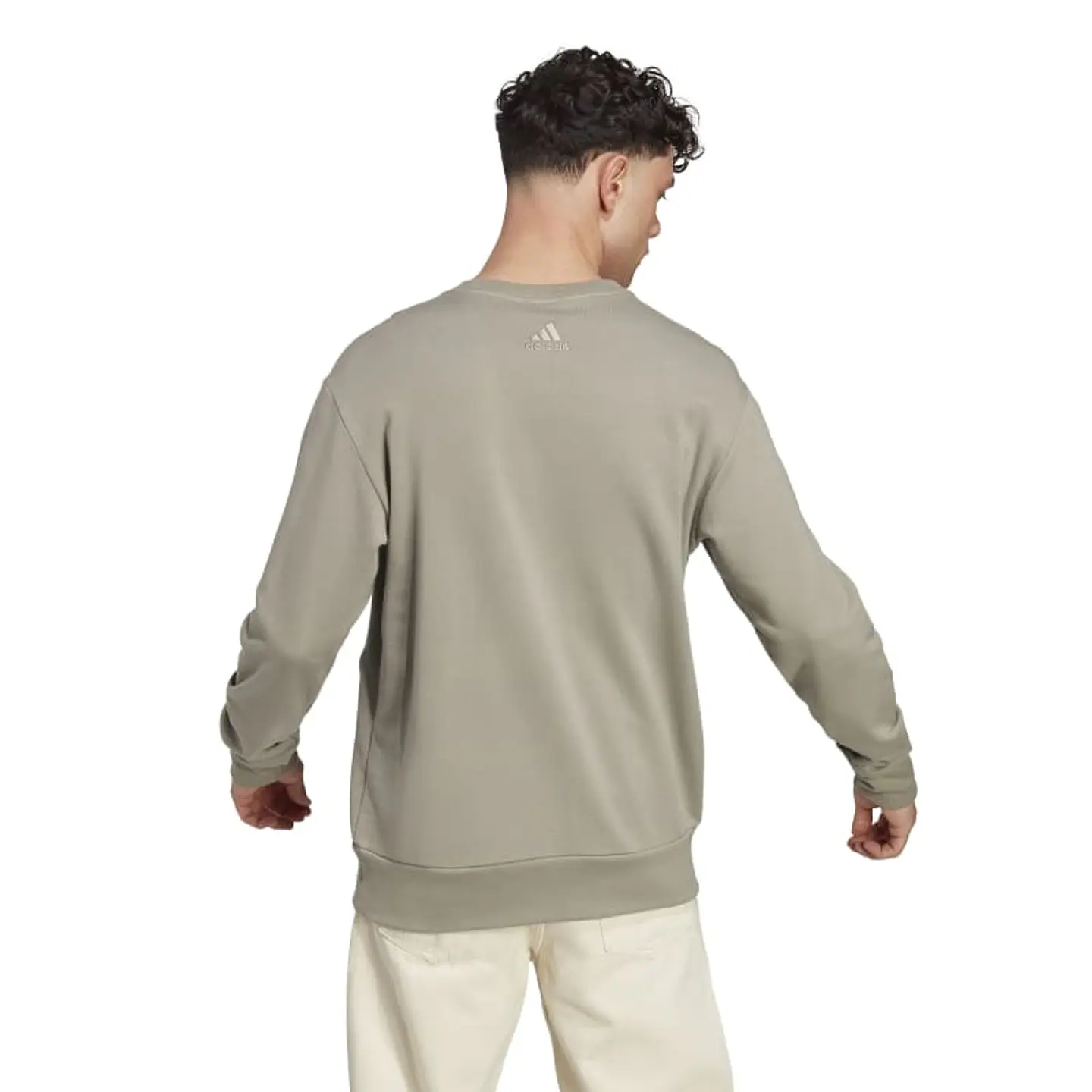 Polerón Hombre Verde Adidas Ic9328 2