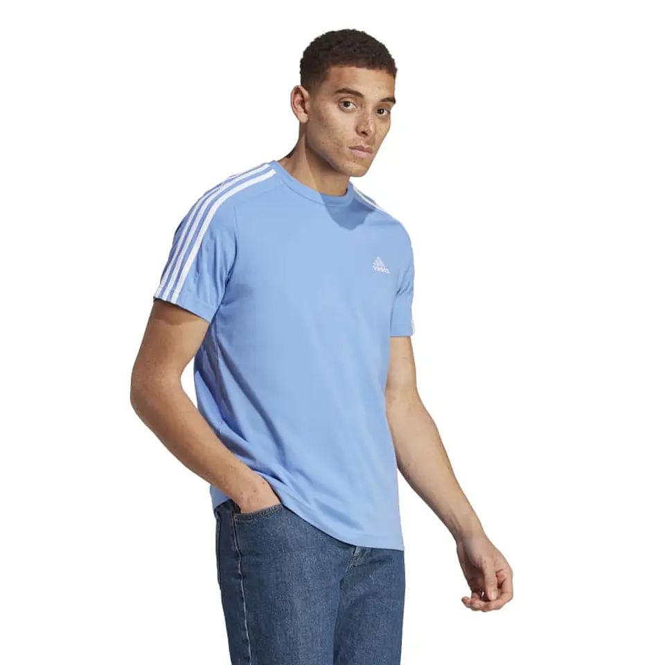 Polera Hombre Celeste Adidas Ic9346 3