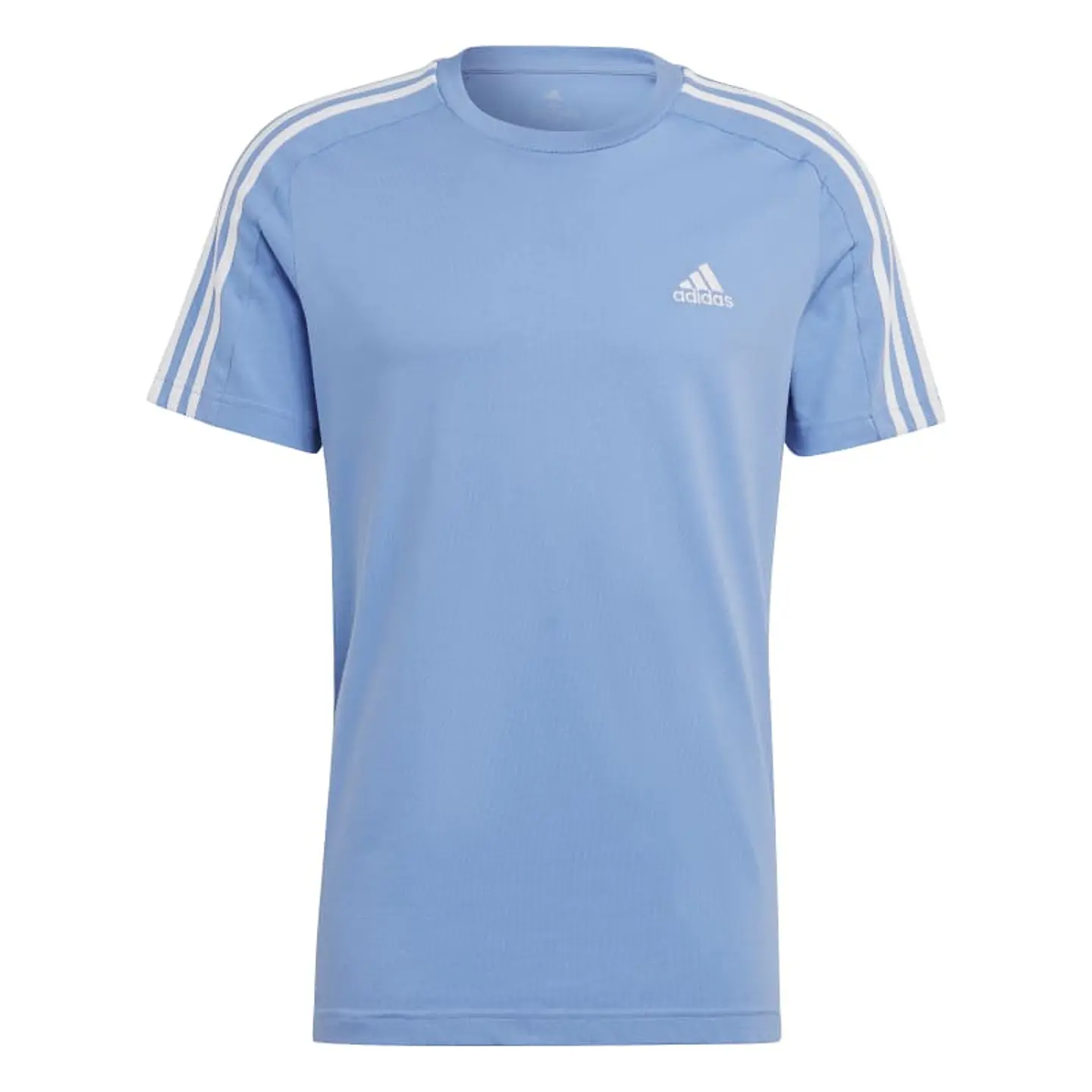 Polera Hombre Celeste Adidas Ic9346 6