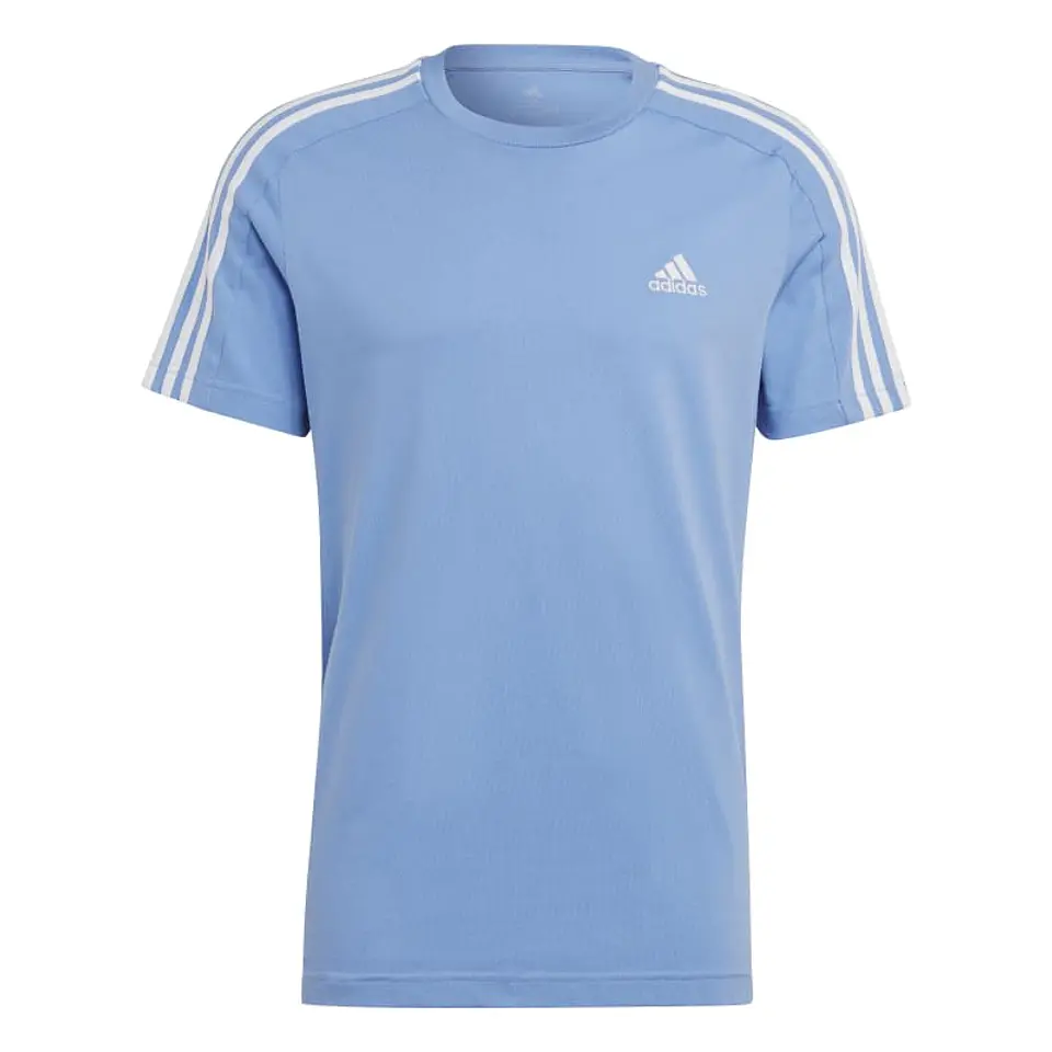 Polera Hombre Celeste Adidas Ic9346 6