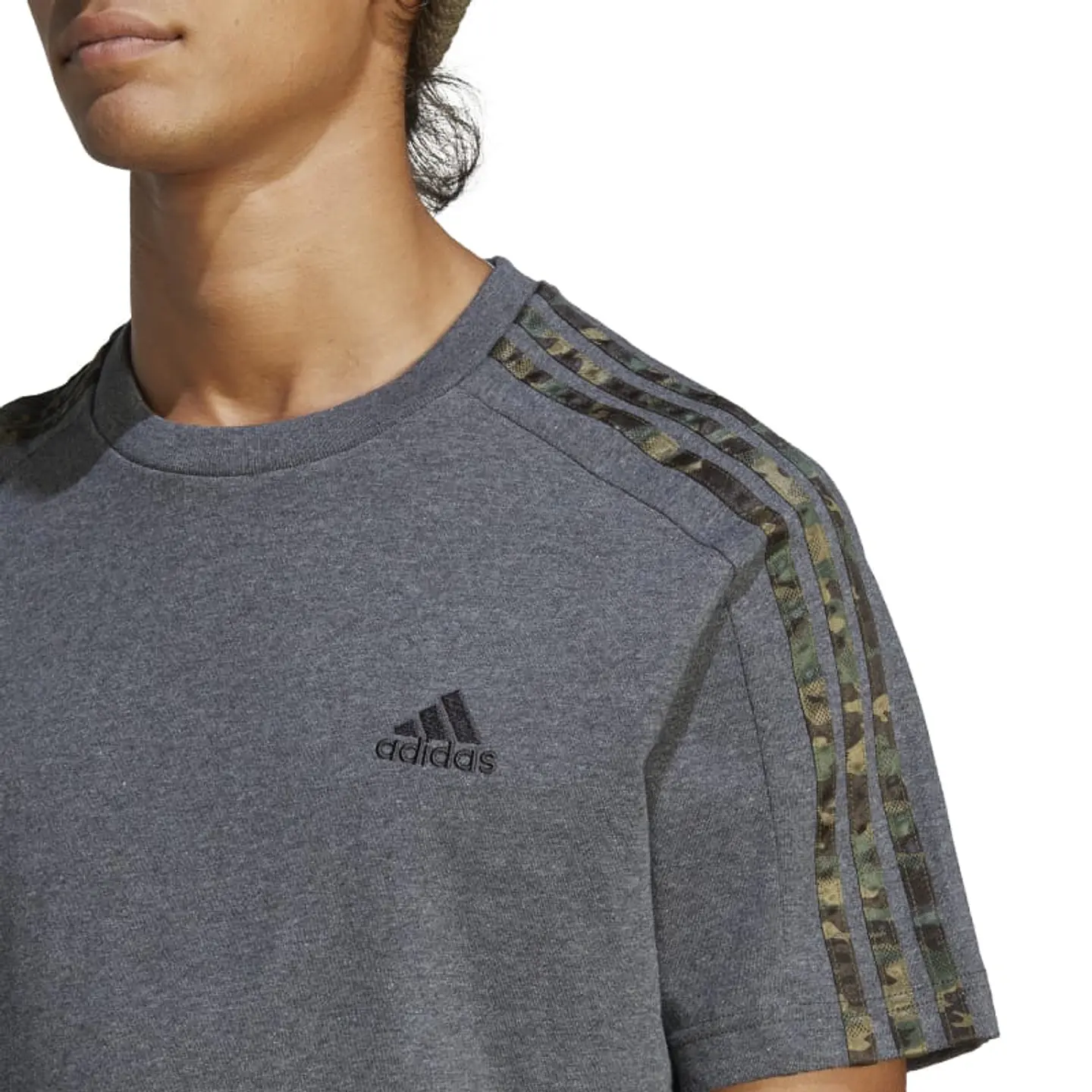 Polera Hombre Gris Adidas Ic9344 4