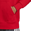 Polerón Hombre Rojo Adidas Ic9365