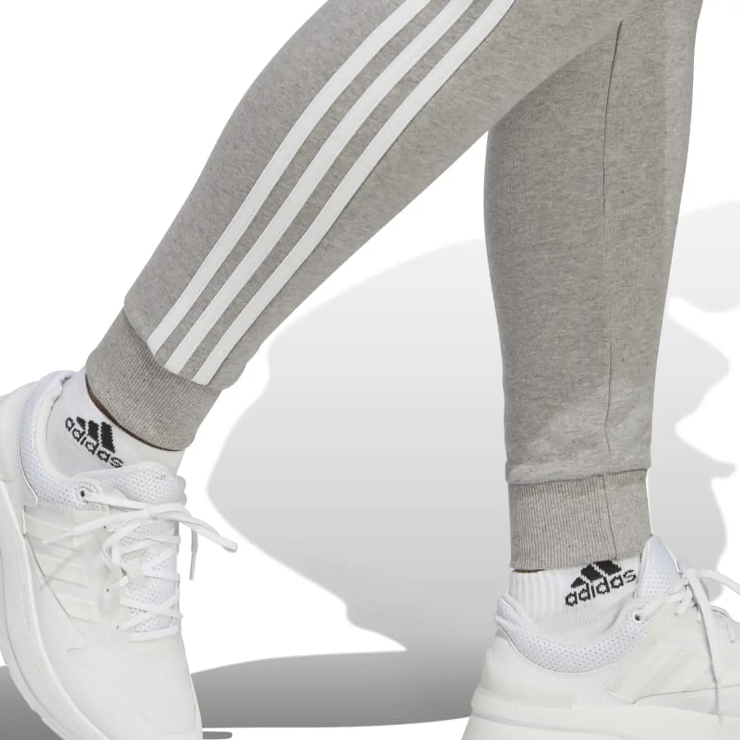 Pantalón de Buzo Mujer Gris Adidas Ic9922 4
