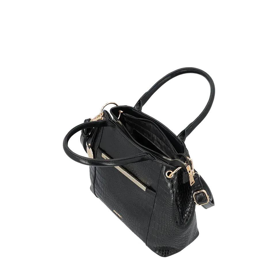Cartera Negra Saxoline 14971510411Cnu 4