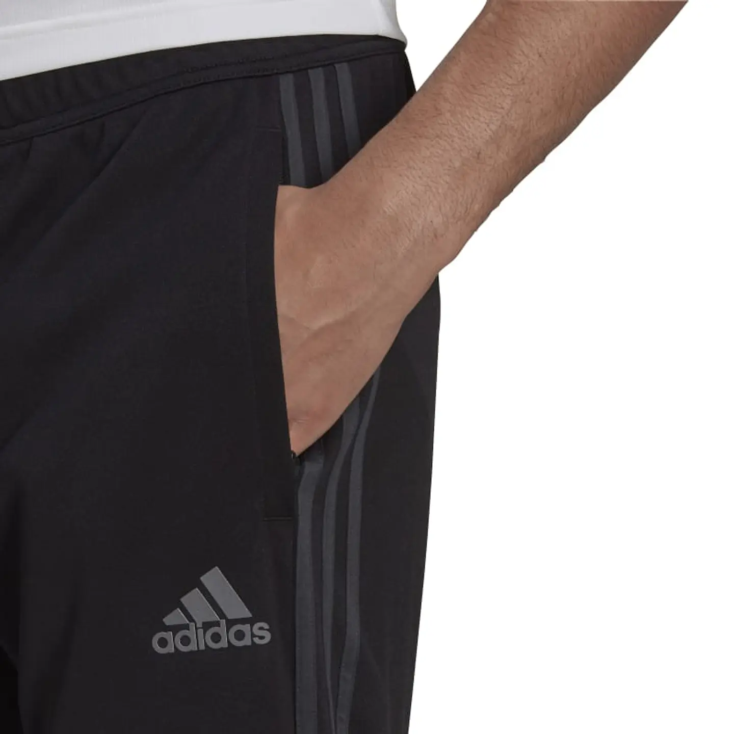 Pantalón de Buzo Hombre Negro Adidas H28914 4