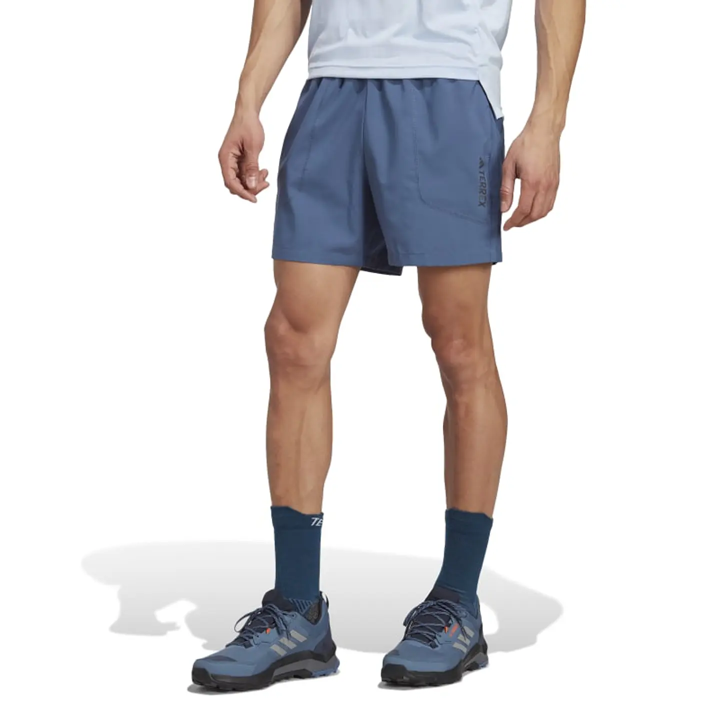 Short Hombre Azul Adidas Hm4012 1