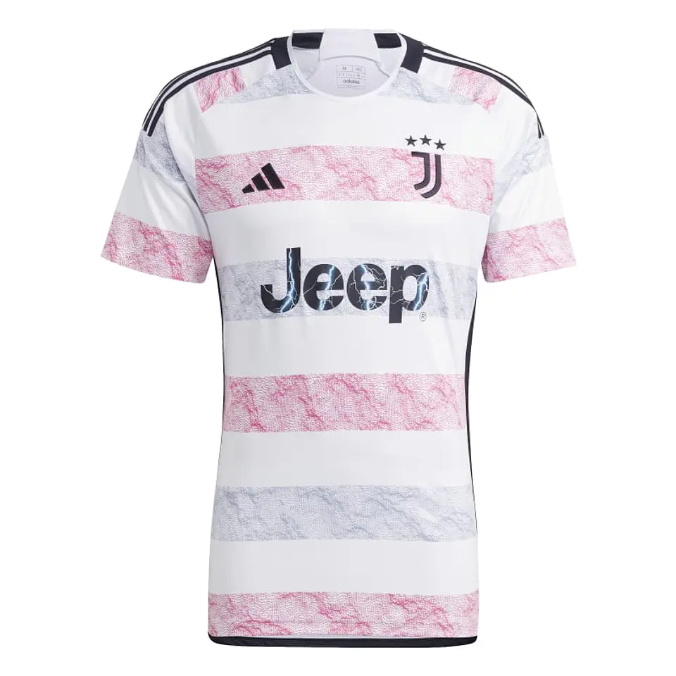 Camiseta Juventus Visitante 23/24 Hombre Blanca Adidas Hr8255 6
