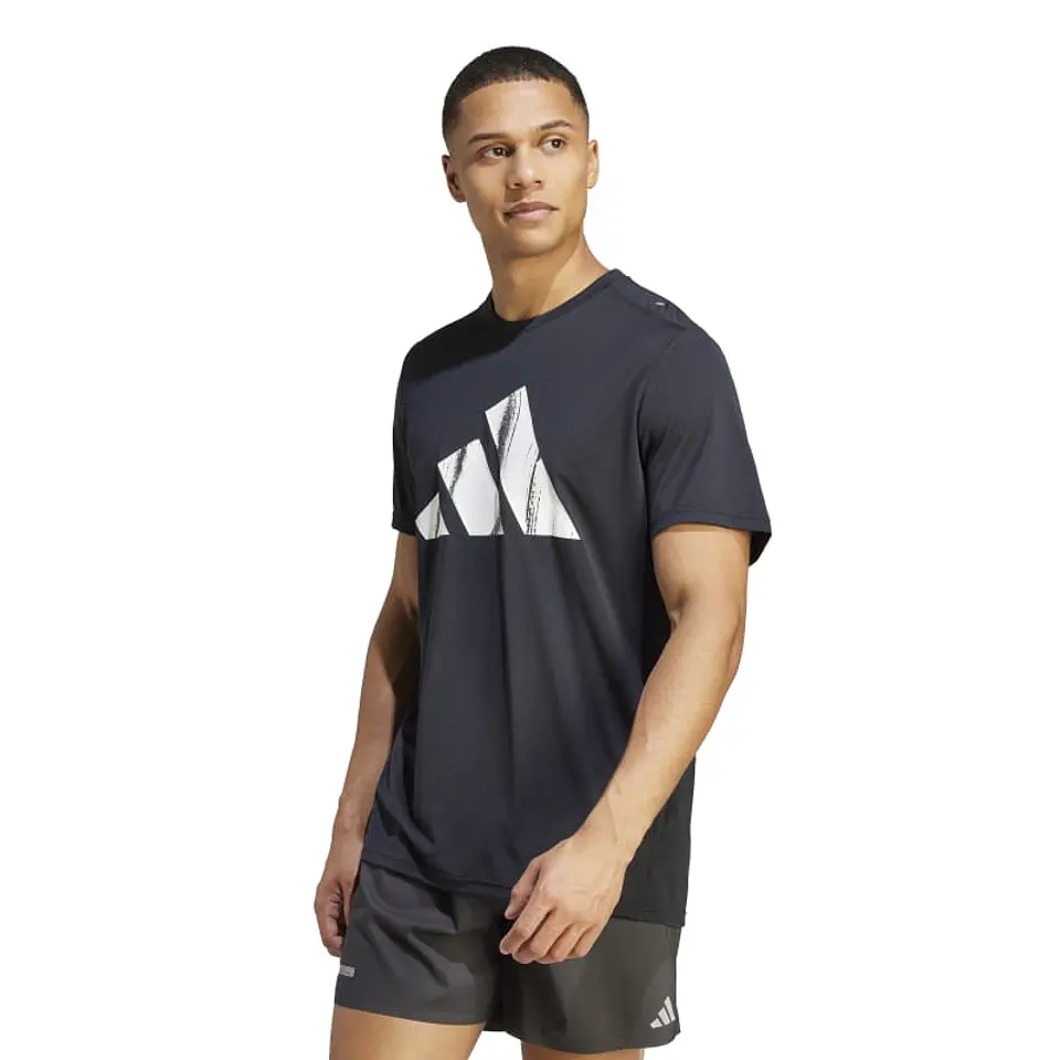 Polera Hombre Negra Adidas Hz4512 1