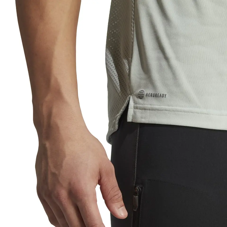Polera Hombre Gris Adidas Hz6242 6