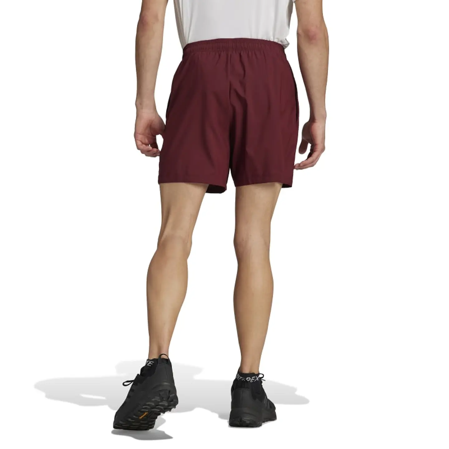 Short Hombre Burdeo Adidas Hz6309 2