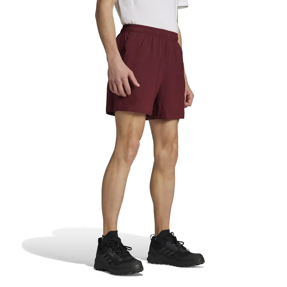 Short Hombre Burdeo Adidas Hz6309 3
