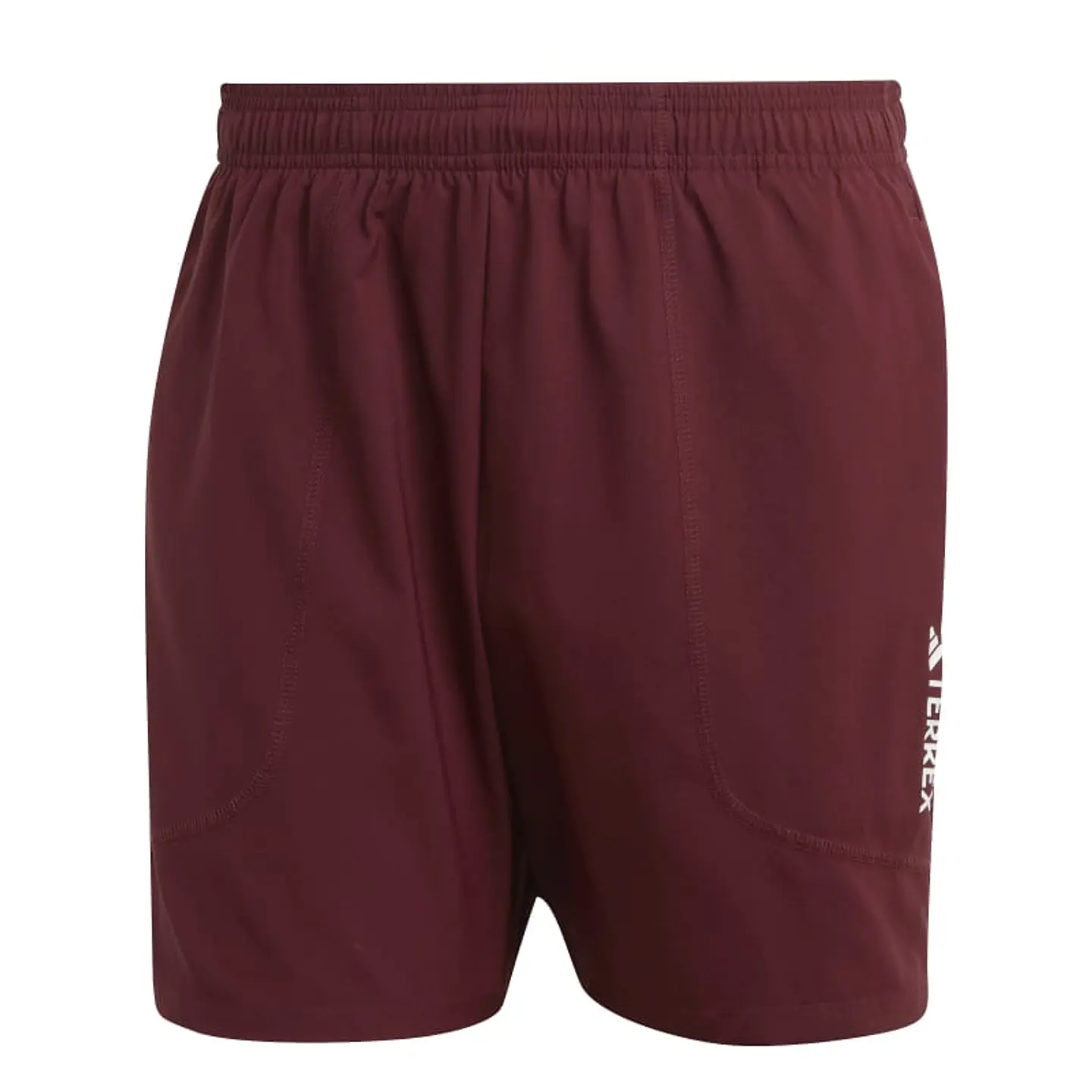 Short Hombre Burdeo Adidas Hz6309 8