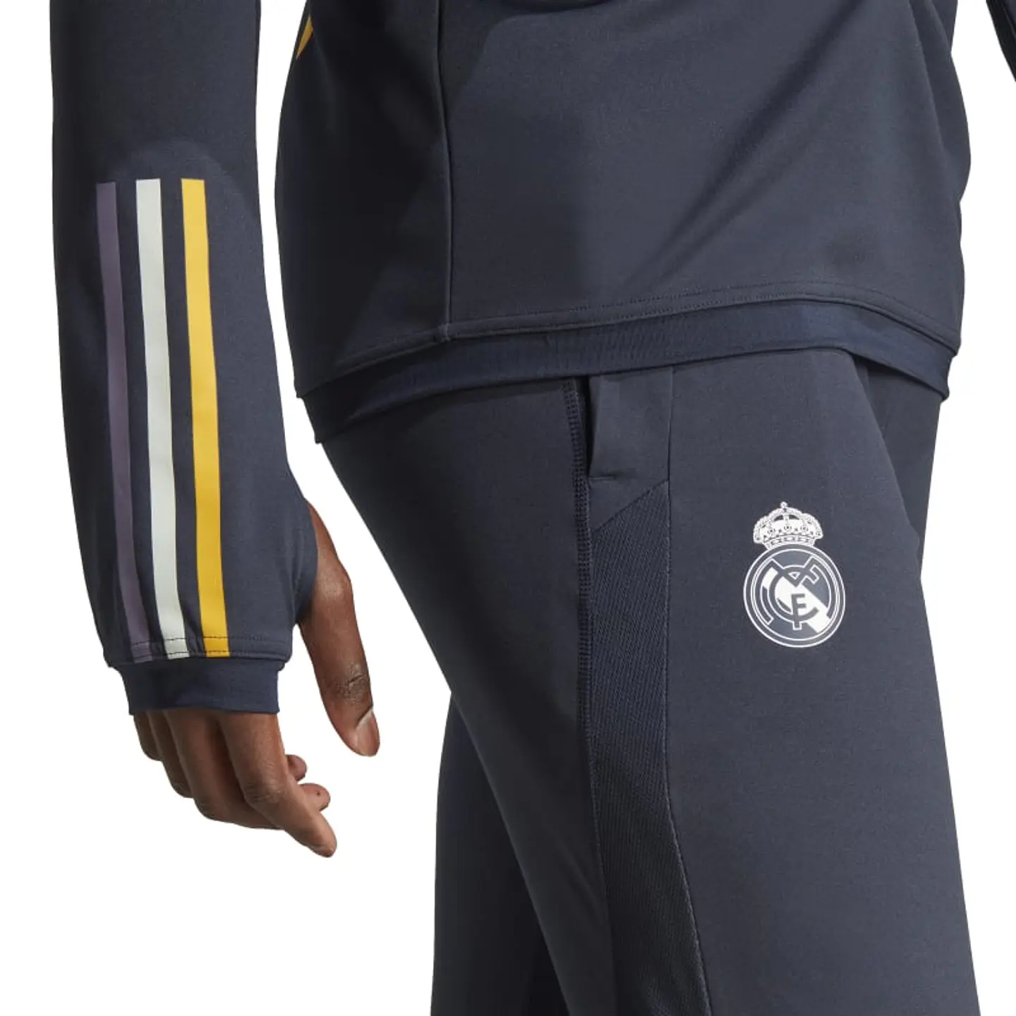 Pantalón de Buzo Hombre Azul Adidas Ib0876 4