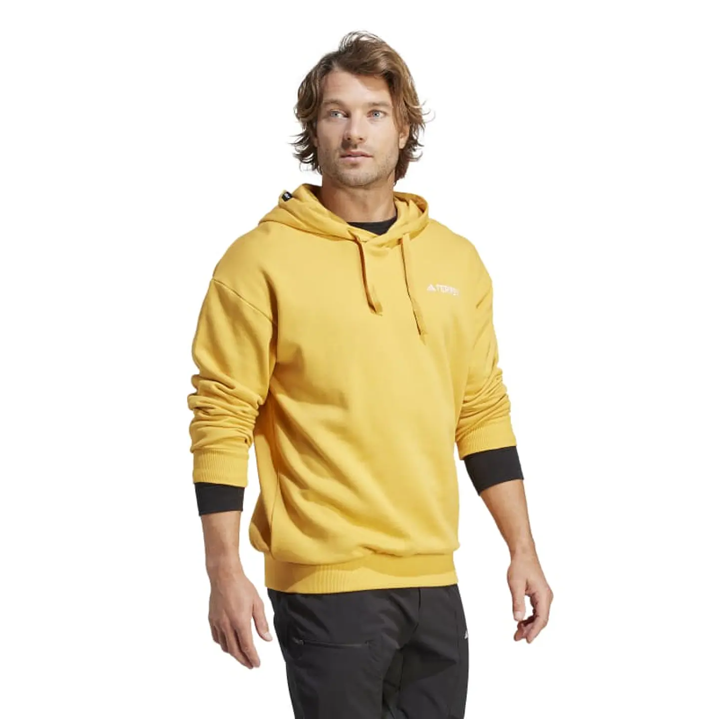 Polerón Hombre Amarillo Adidas Ib2705 3