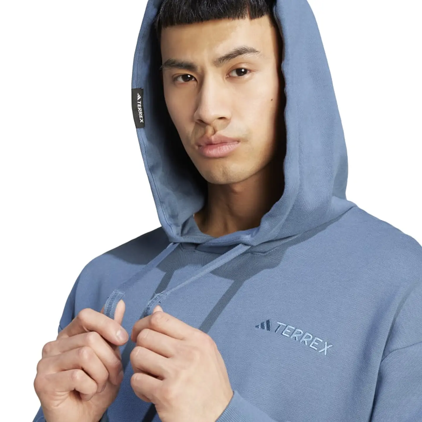 Polerón Hombre Celeste Adidas Ib6563 4