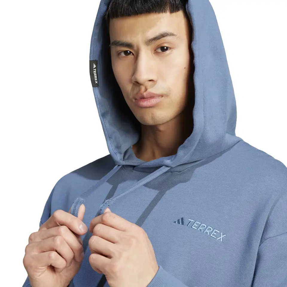 Polerón Hombre Celeste Adidas Ib6563 4