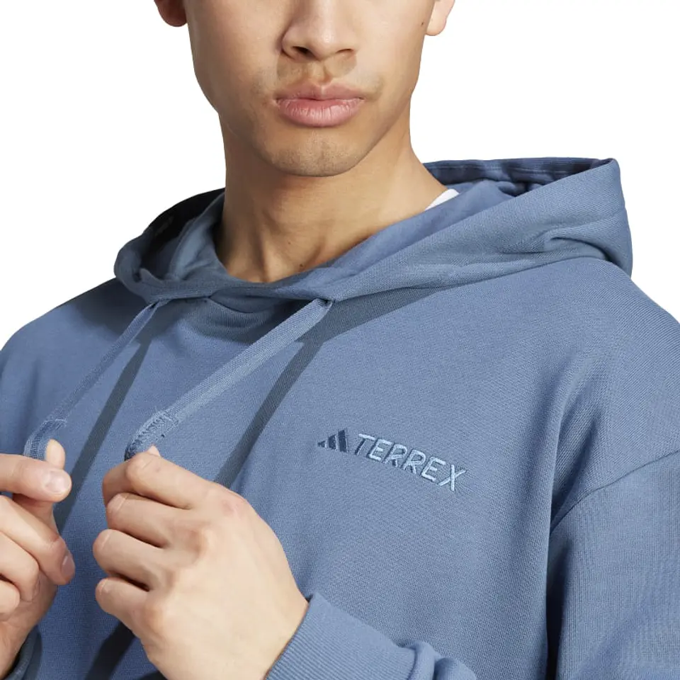 Polerón Hombre Celeste Adidas Ib6563 5