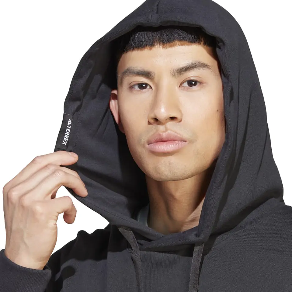 Polerón Hombre Negro Adidas Ib6565 5