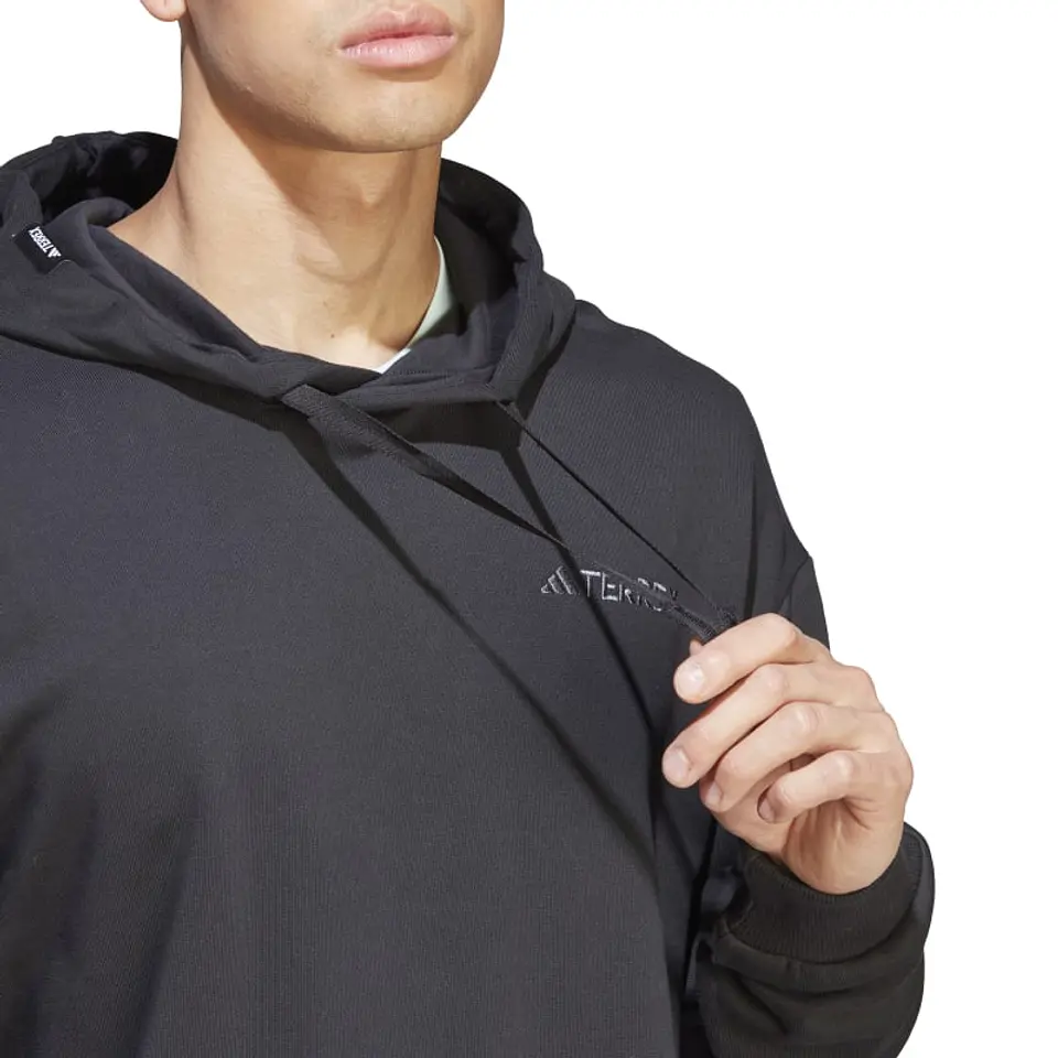 Polerón Hombre Negro Adidas Ib6565 6