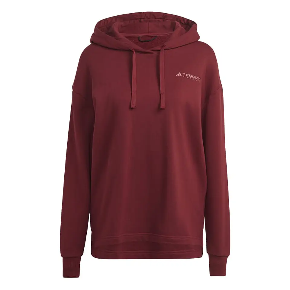 Polerón Mujer Burdeo Adidas Ib6566 6