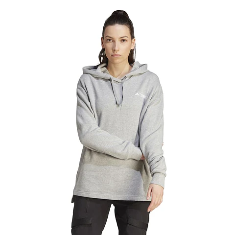 Polerón Mujer Gris Adidas Ib6567