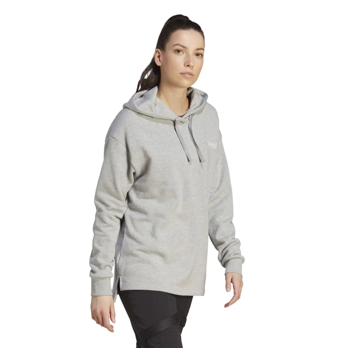Polerón Mujer Gris Adidas Ib6567 3