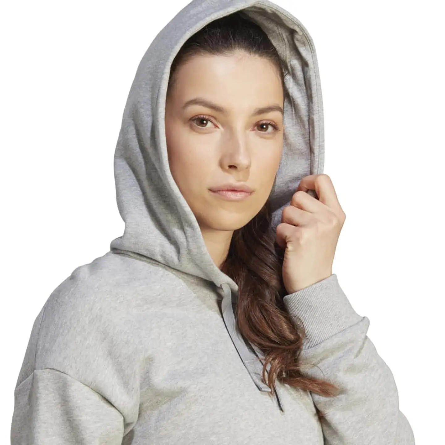 Polerón Mujer Gris Adidas Ib6567 6