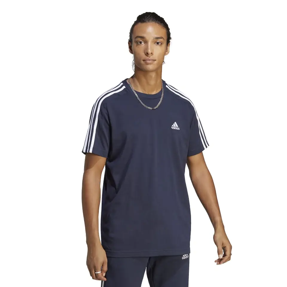 Polera Hombre Azul Adidas Ic9335 1