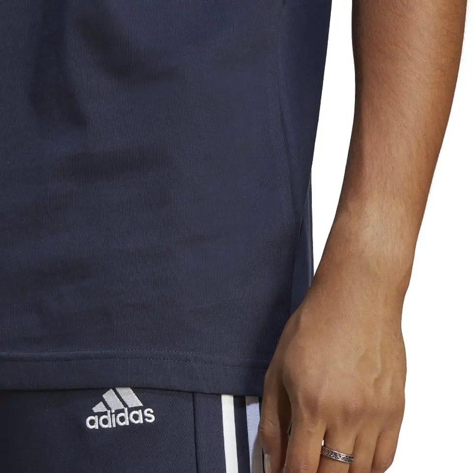 Polera Hombre Azul Adidas Ic9335 5