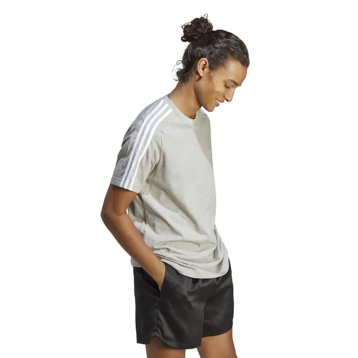 Polera Hombre Gris Adidas Ic9337 3
