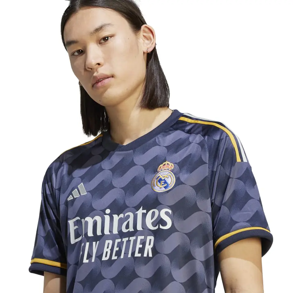 Camiseta Real Madrid Visitante 23/24 Hombre Azul Adidas Ij5901 4