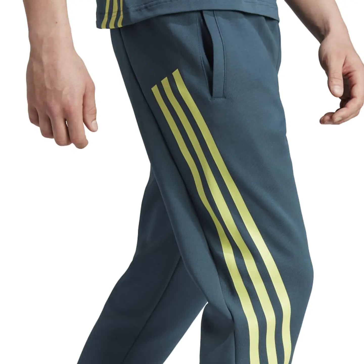 Pantalón de Buzo Hombre Verde Adidas Ij6372 5