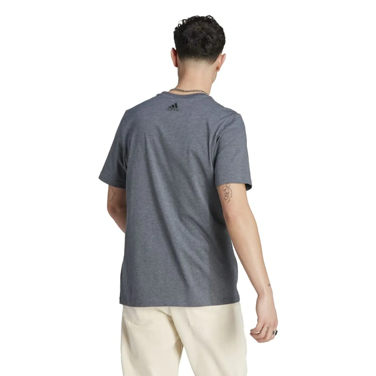 Polera Hombre Gris Adidas Ij8578 2