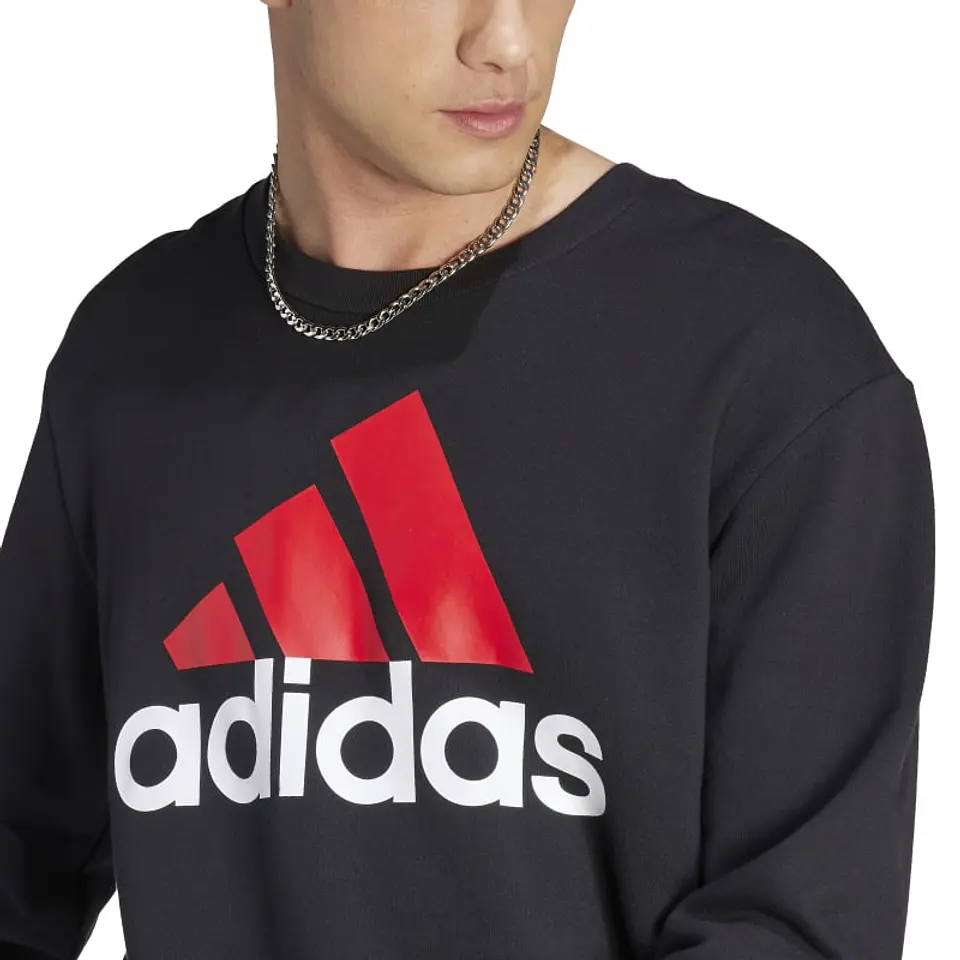 Polerón Hombre Negro Adidas Ij8583 4