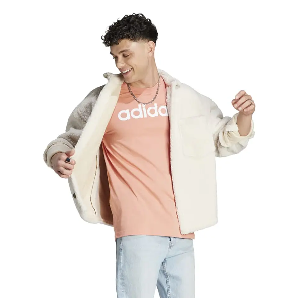 Polera Hombre Rosada Adidas Ij8654 3