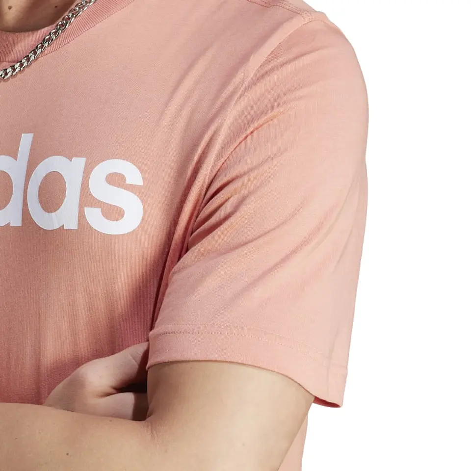 Polera Hombre Rosada Adidas Ij8654 5