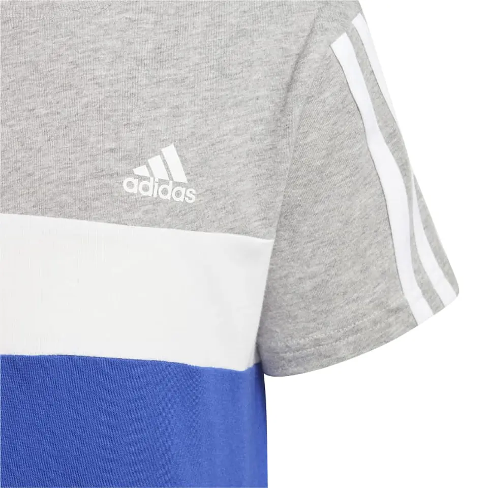 Polera Niño/a Gris Adidas Ij8724 5